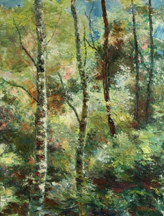 Forest Joy, Painting, Oil on Canvas