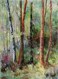 Forest Melody, Gemälde, Öl auf Leinwand