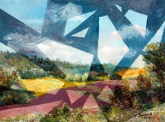 Fractured Daylight – verschwindende Welt, Gemälde, Öl auf Leinwand
