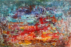 Memoria de  11 de septiembre de 2001, Pintura, Óleo sobre lienzo