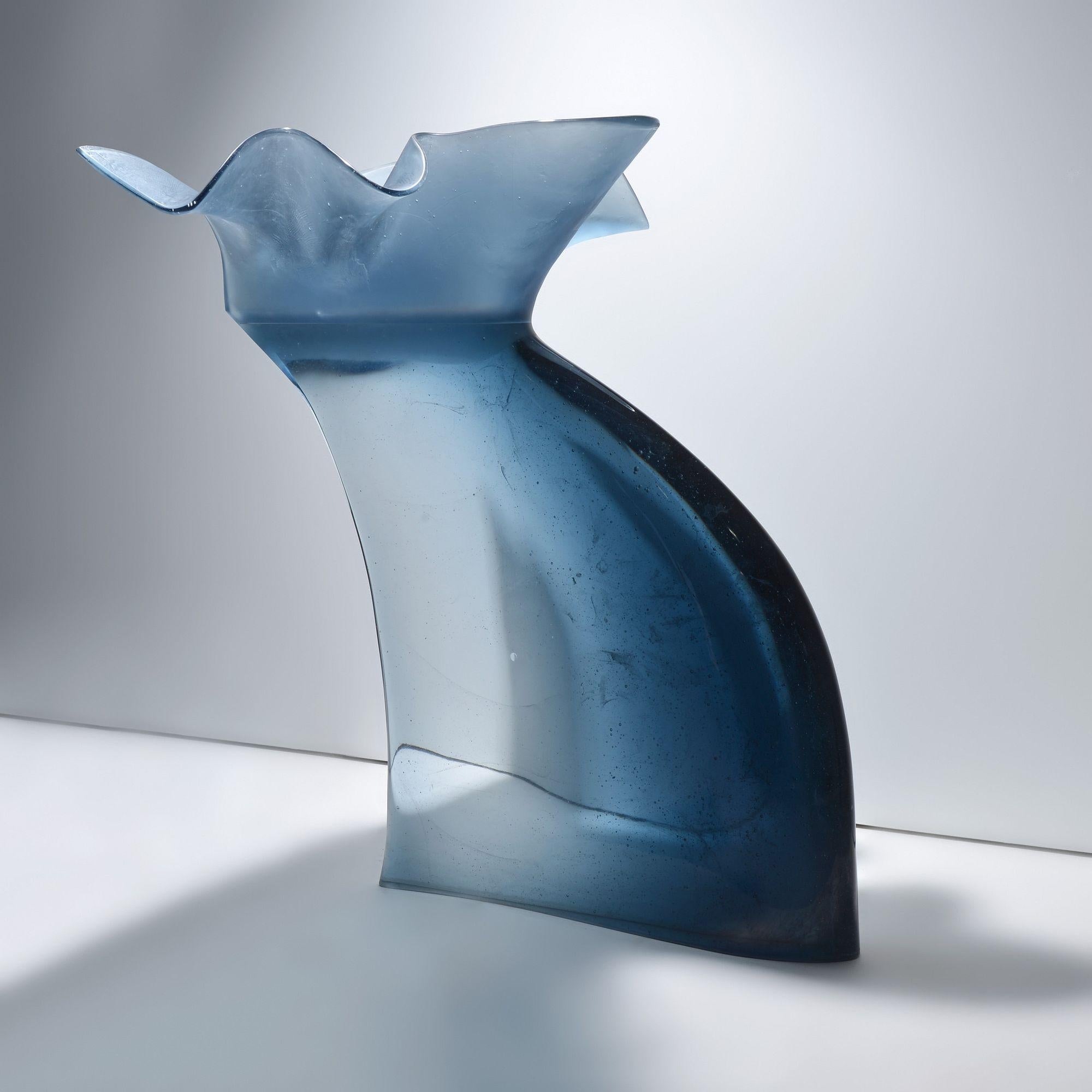 Artist/Designer; Manufacturer: Vladimira Klumpar (Czech, b. 1954), Michael Pavlik (Czech, b. 1941)
Marking(s); notes: no marking(s) apparent; 2001
Materials: cast glass
Dimensions (H, W, D): 53
