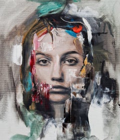 #SENSORY 8 by European Artist Vladinsky 21st Contemporary Pop Art - Portrait