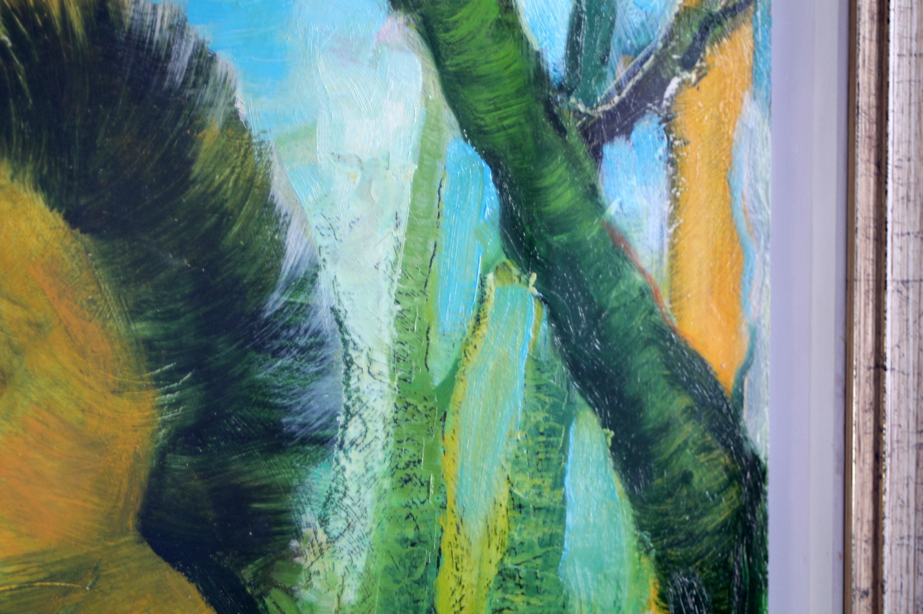Vladislav Kavan (opera 70x55cm) olio su tavola 1989. Una decorazione da parete di grande valore! 4