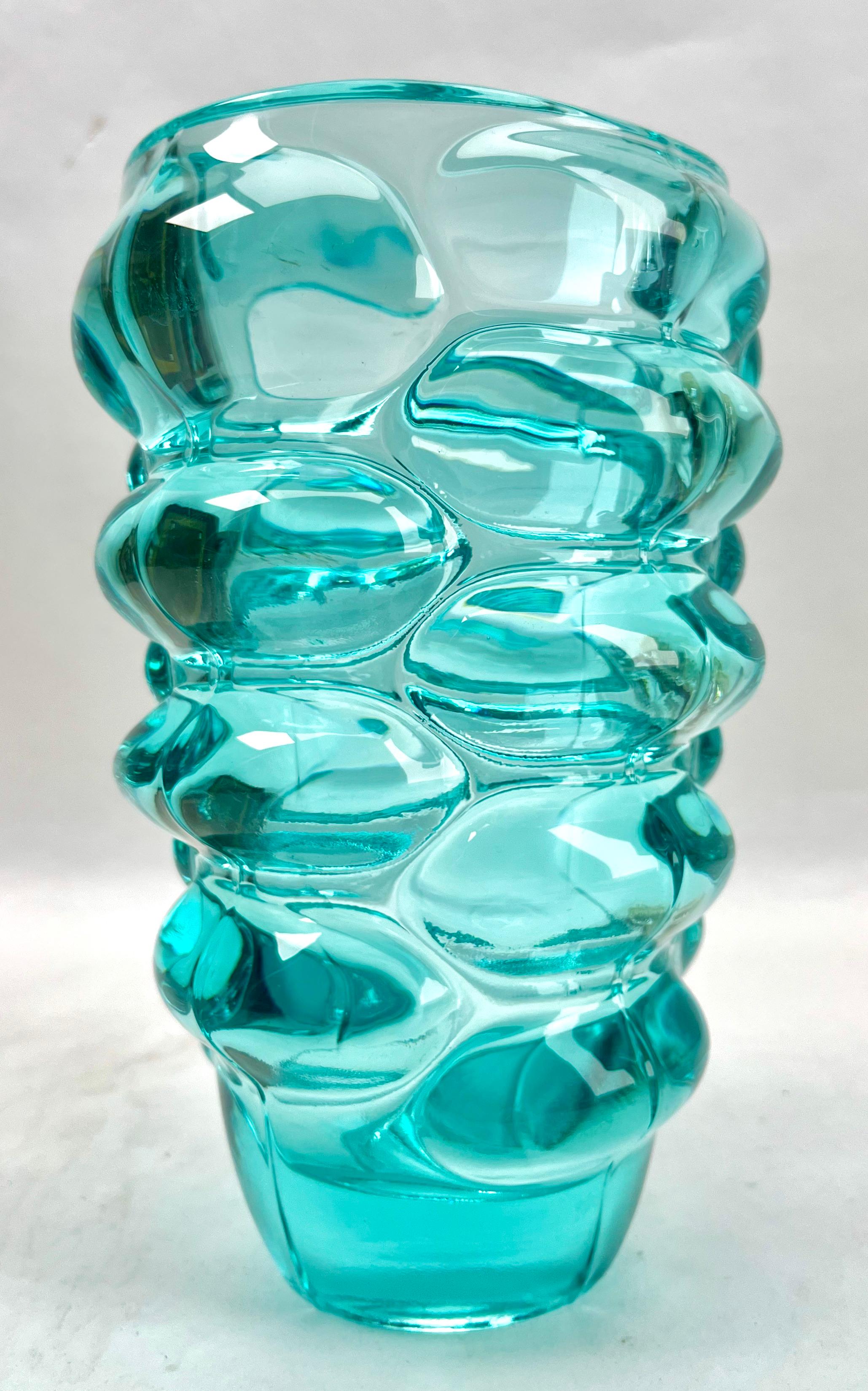 Vladislaw Urban Vase Pattern no 20048 by Heřmanova huť Tsjechoslowakia 1960s 1