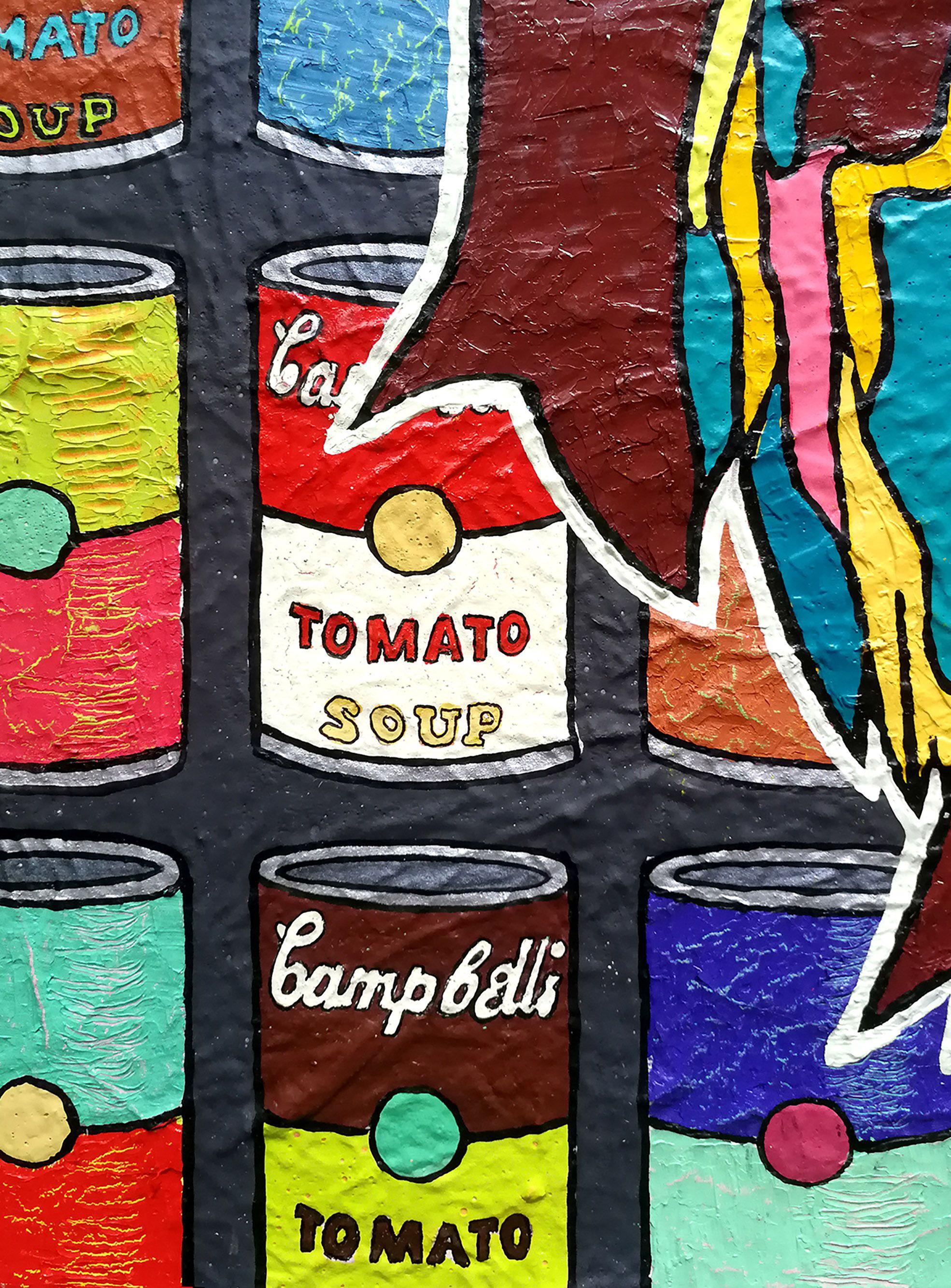 Andy Warhol, Pintura, Óleo sobre lienzo en venta 1