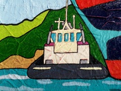 Envío Operación Rescate - Pintura Pop Art Rojo Verde Morado Marrón Azul Naranja