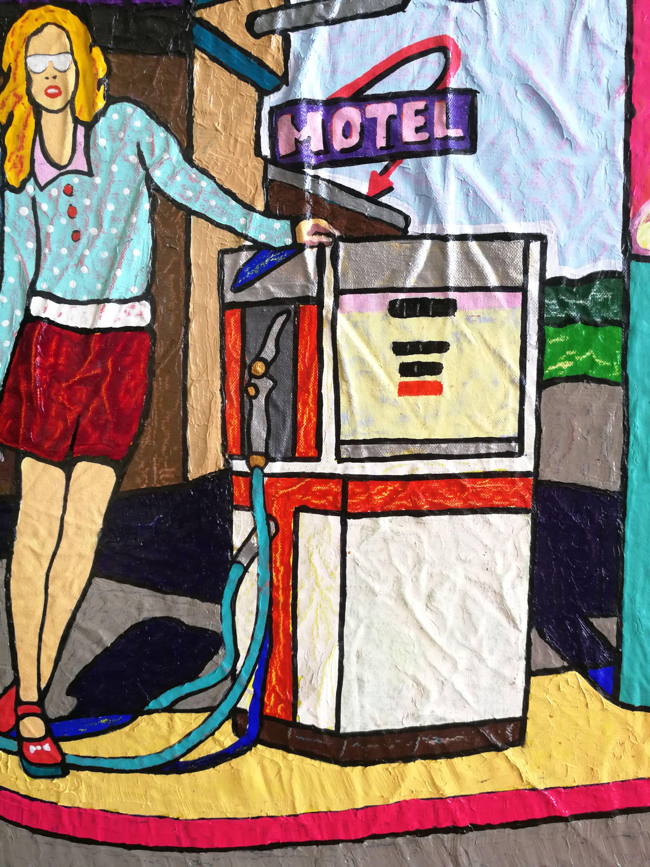 La obra se inspira en viajes largos y llenos de esencia, reflexión y espíritu. Pasa la noche en un motel de carretera y luego otra vez ... Las canciones son siempre parte integrante del viaje, ya suenen en el coche, en la gasolinera o en la