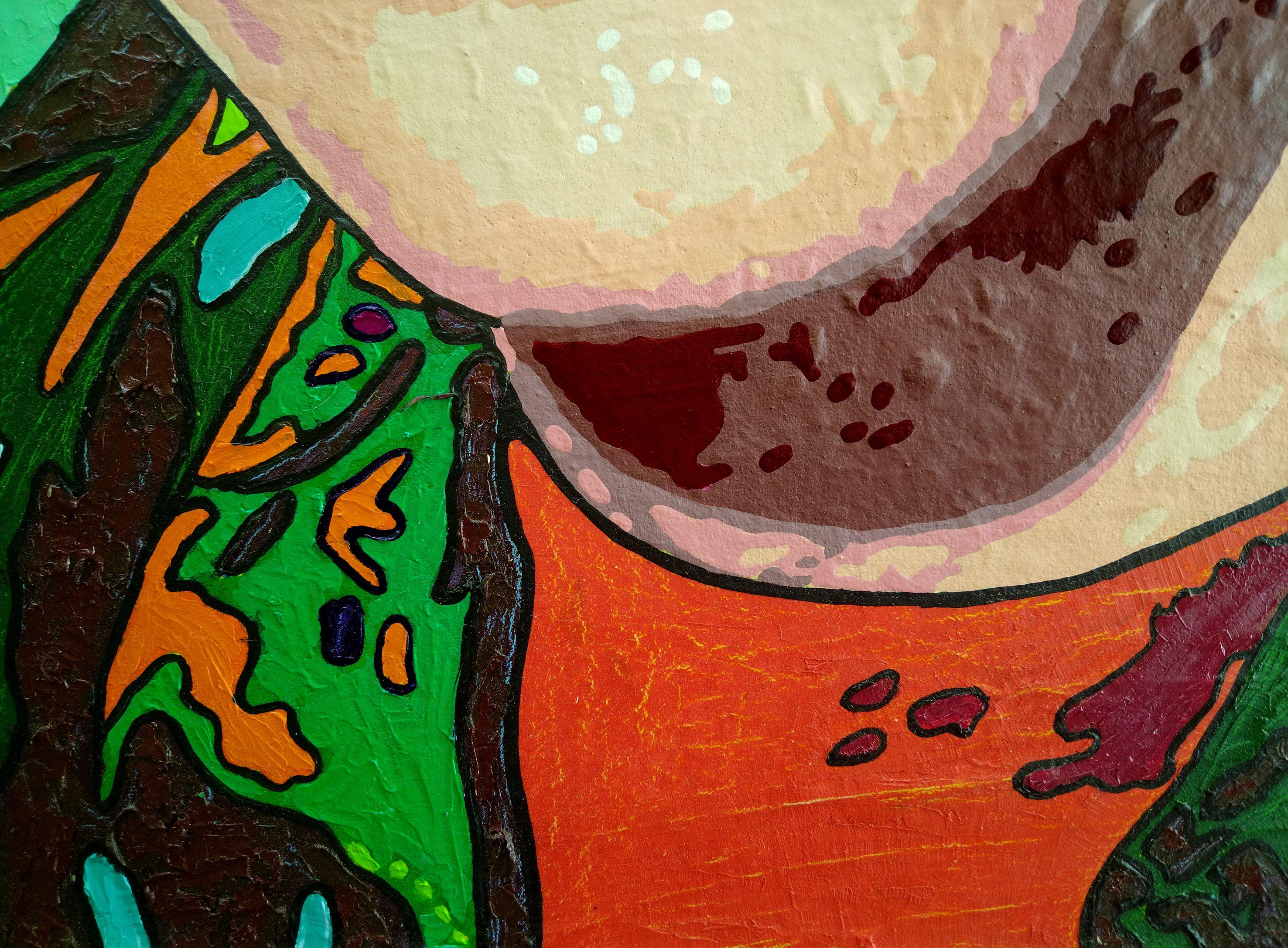 Steve McQueen, Pittura, Olio su tela - Painting Pop Art di Vlado Vesselinov