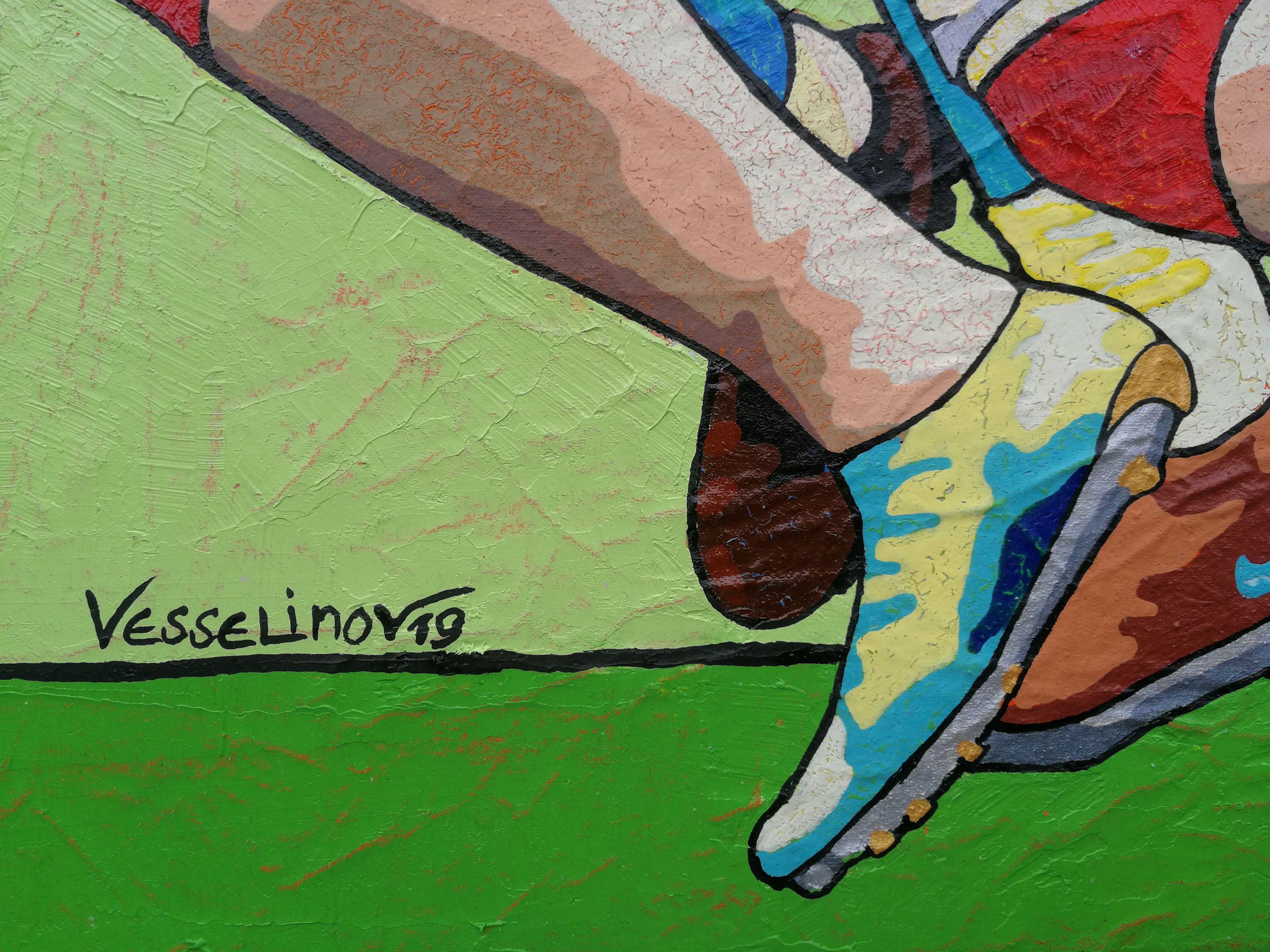 Super Bowl, peinture sur toile en vente 1