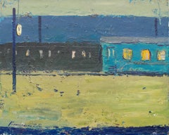 "Night railway station"