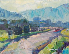 "Road in the mountains"