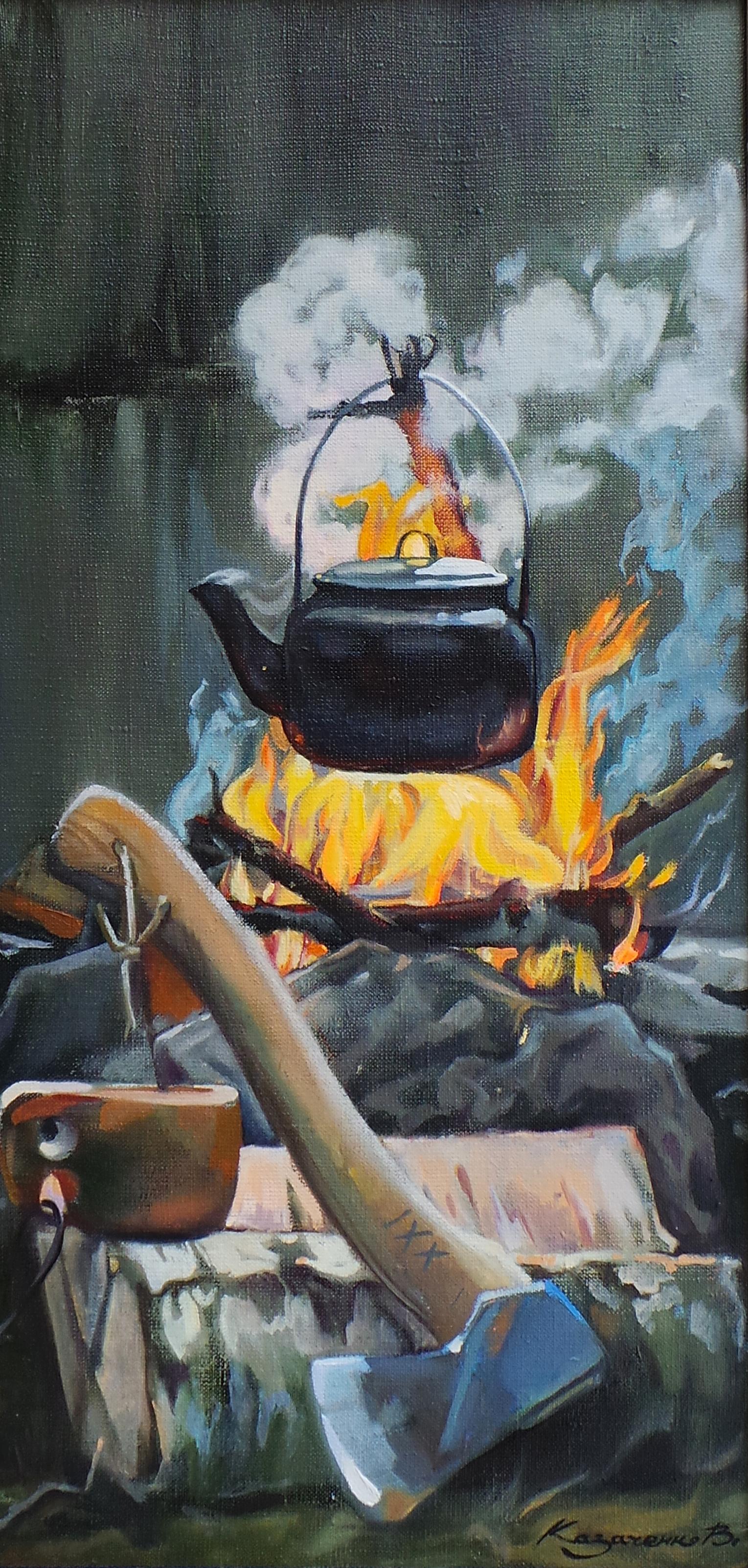 "La cena del guardabosques"