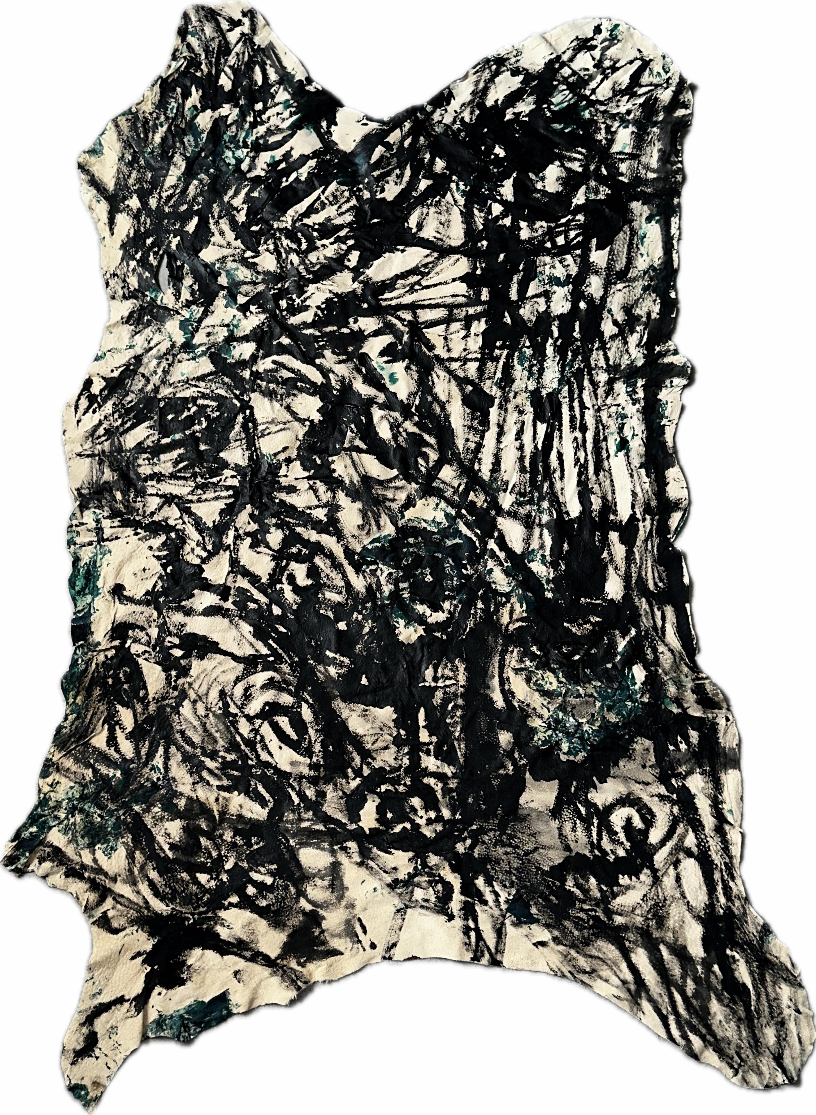 Vladyslav Vladymyrov Abstract Painting – „Genesis (Doppelseitige Seite)“