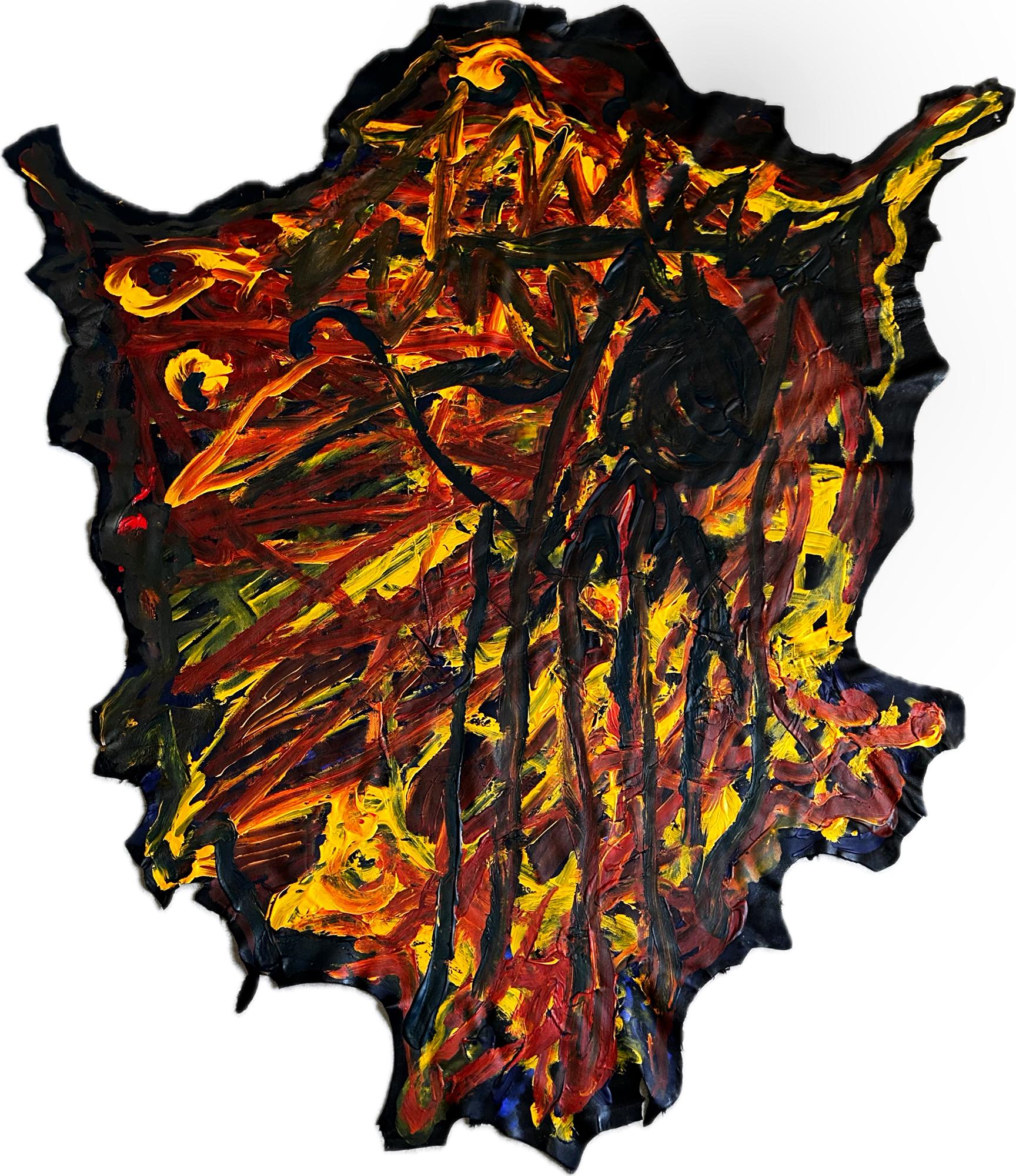 Abstract Painting di Vladyslav Vladymyrov - "Mietitore"