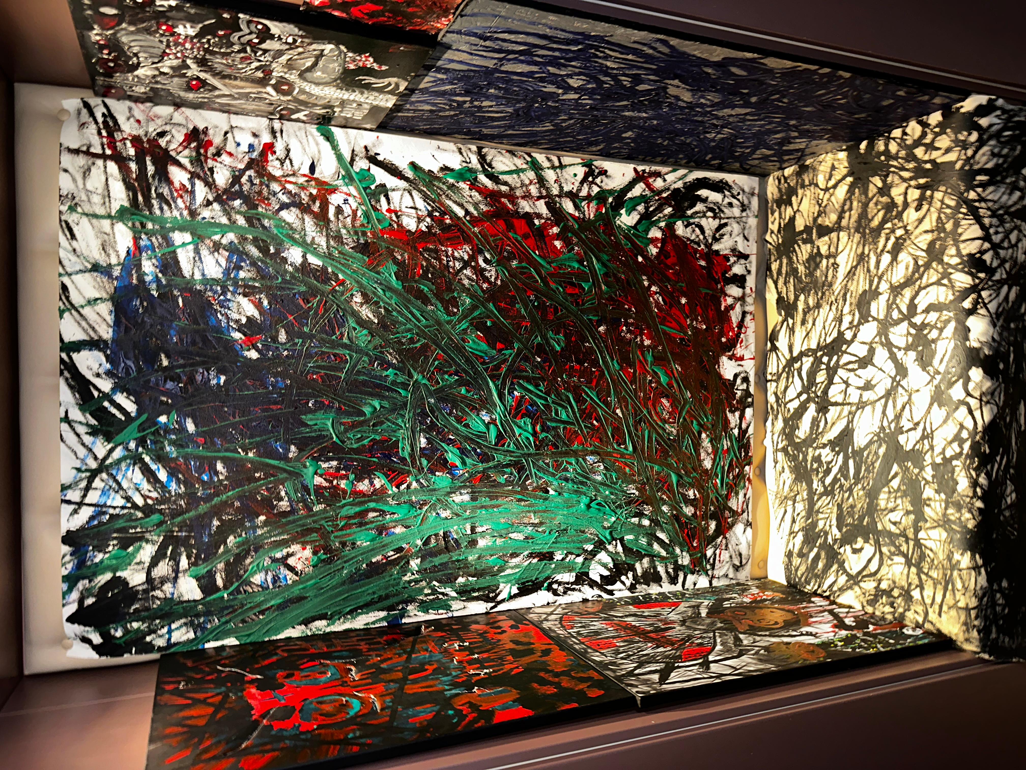 „Retribution 1 2“ – Painting von Vladyslav Vladymyrov