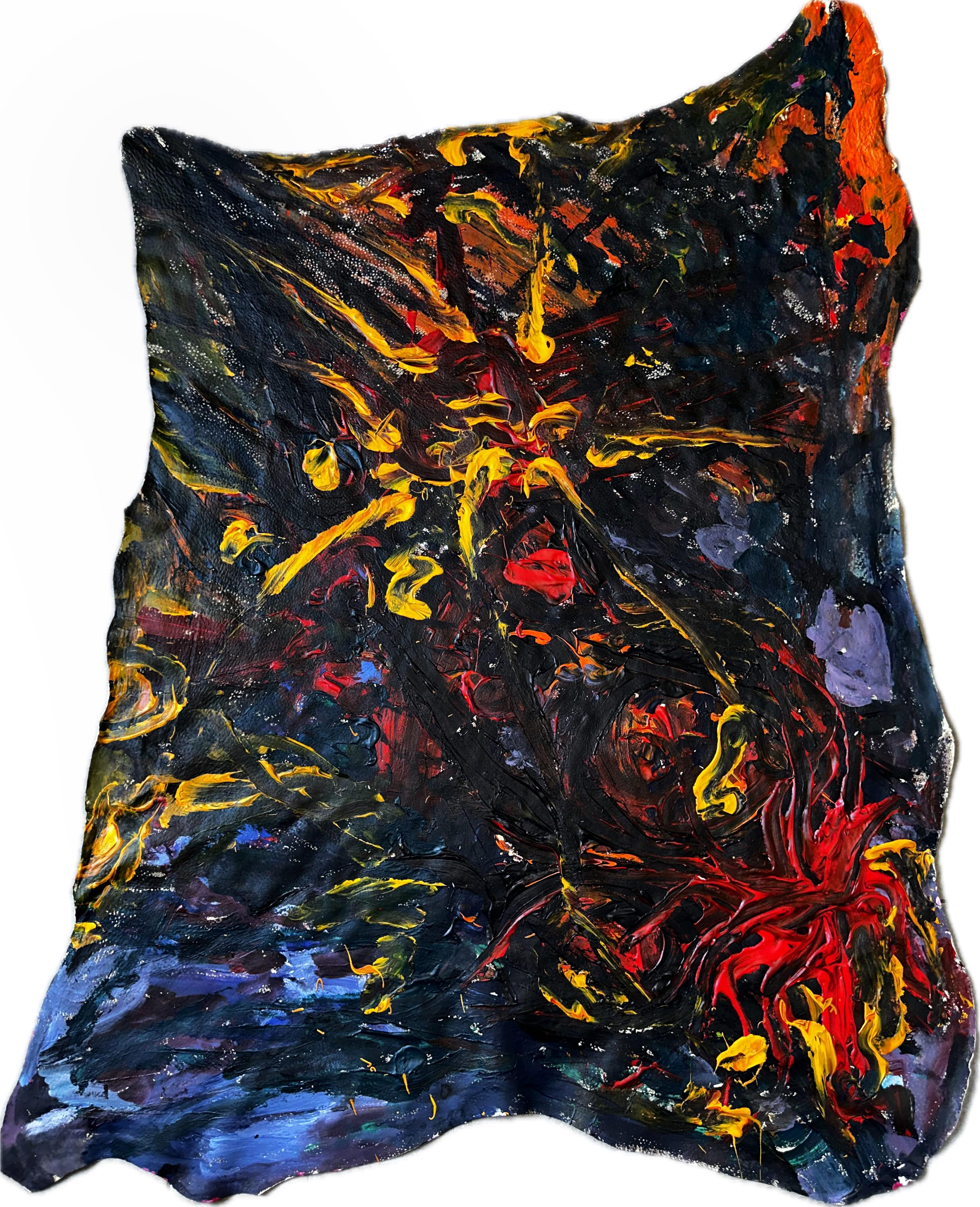 Abstract Painting di Vladyslav Vladymyrov - "Due facce (Doubleside)"