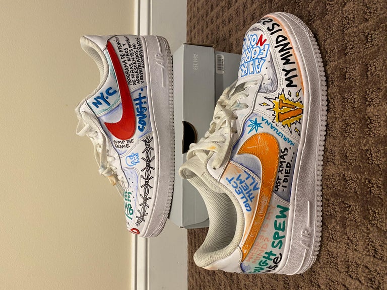 vlone pauly air force 1