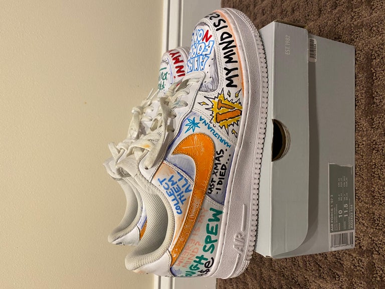 Vlone x Pauly x Nike Air Force 1 Low “Mase” at 1stDibs | vlone 