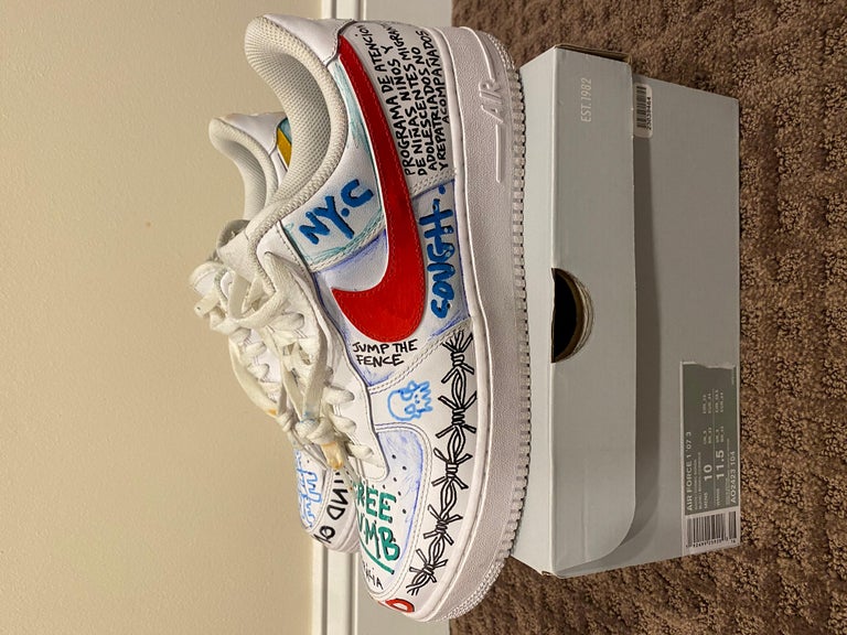 vlone pauly air force 1