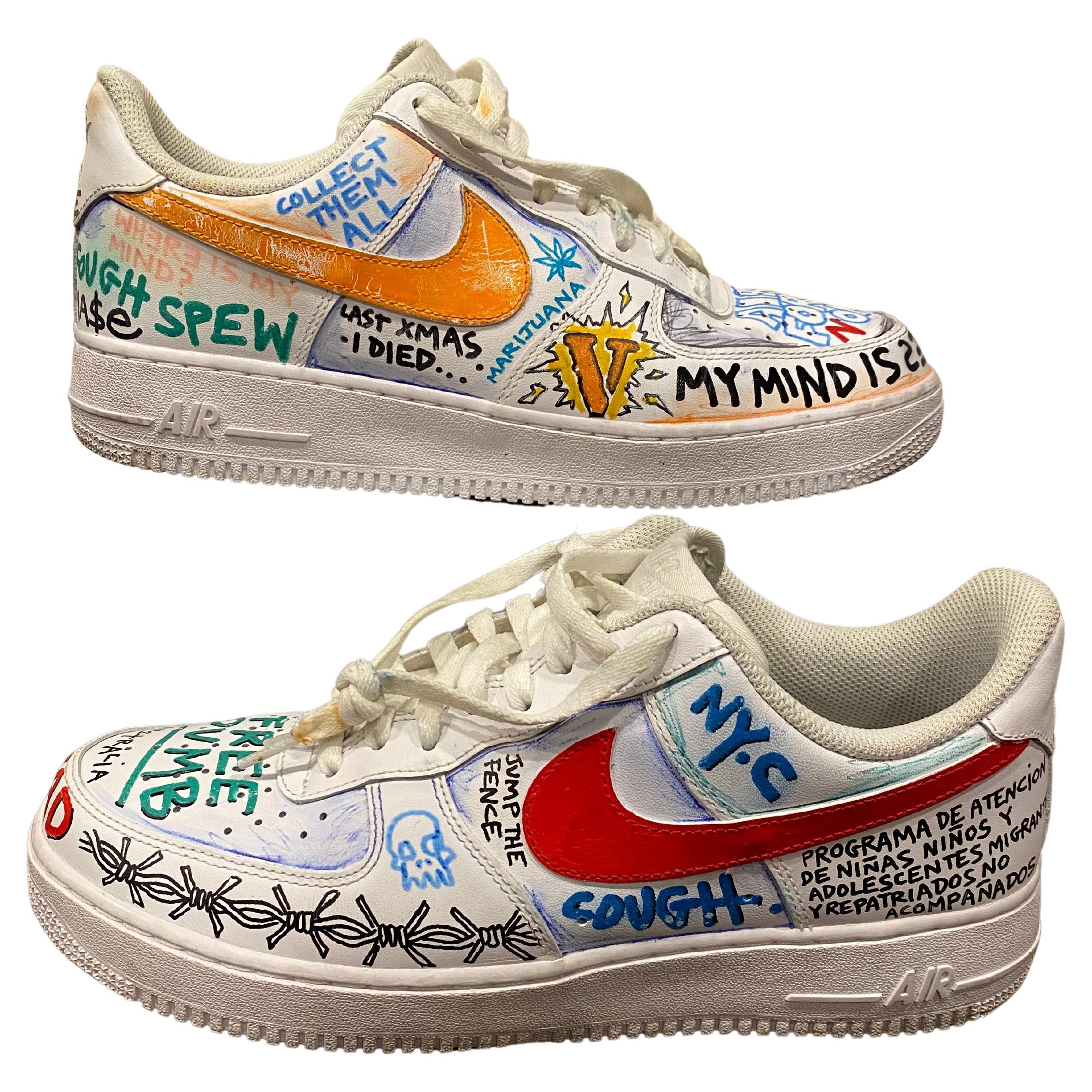 Vlone x Pauly x Nike Air Force 1 Low “Mase” at 1stDibs | vlone pauly air  force 1, vlone x pauly af1, off white vlone 1s