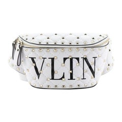 VLTN Candy Stud Belt Bag Printed Leather