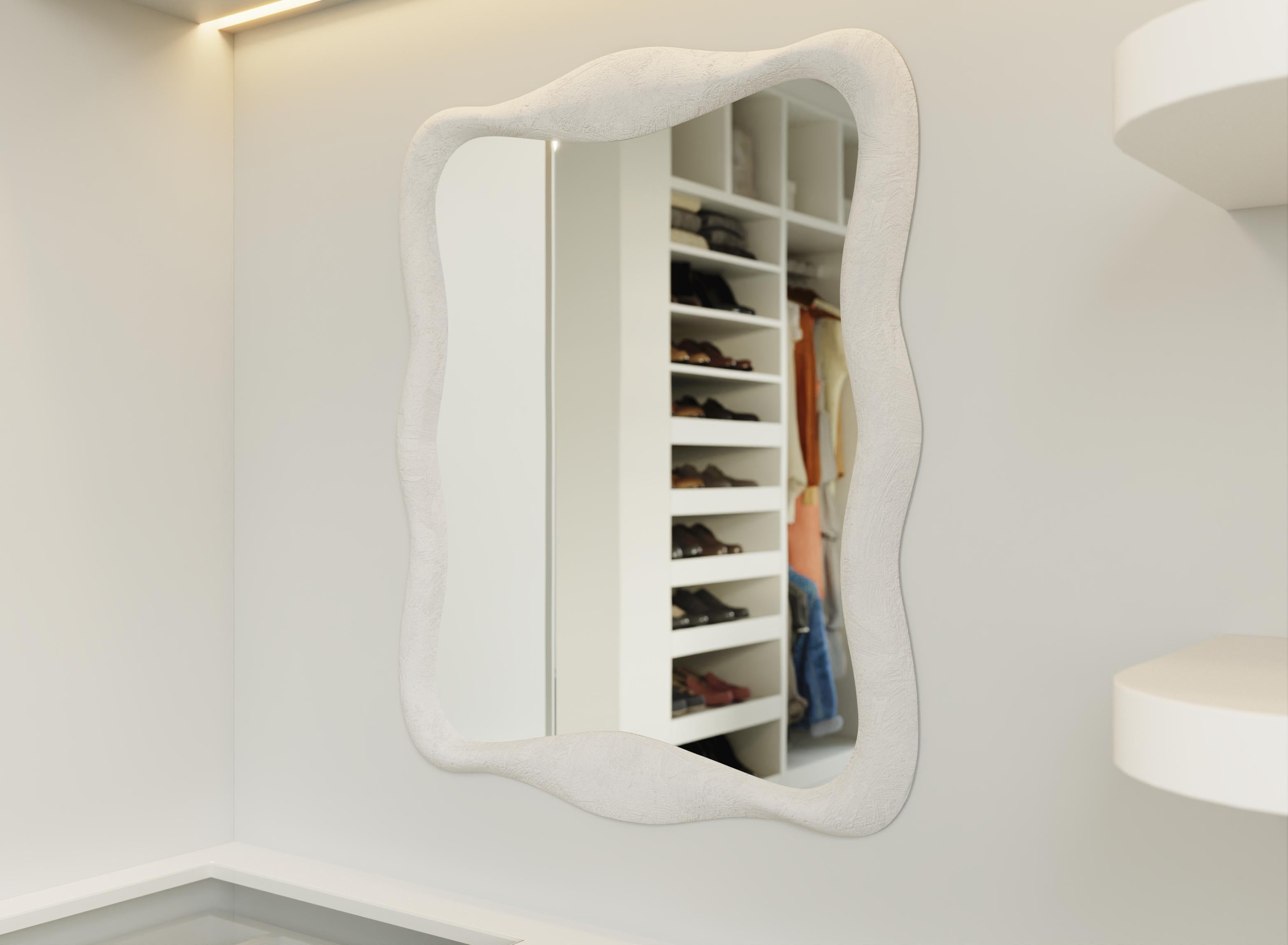 Colombian VM-Plaster Mirror For Sale