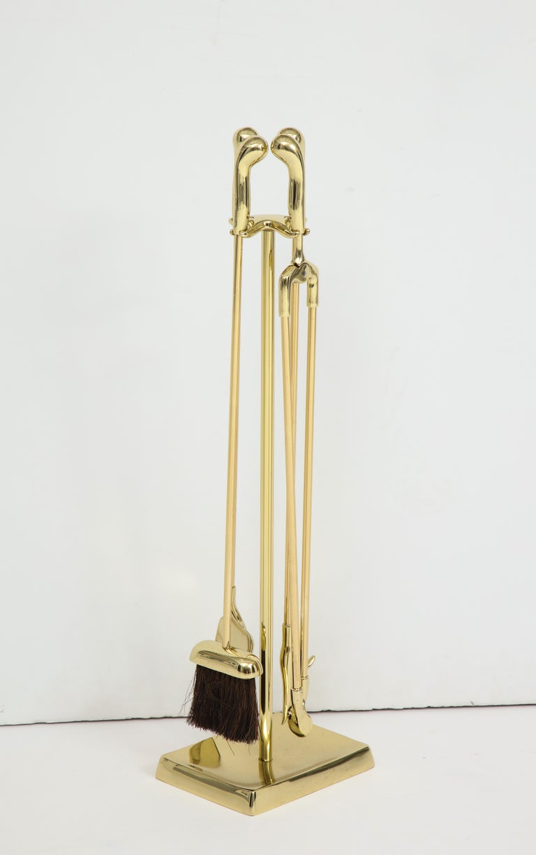 VMC Solid Brass Fireplace Tools For Sale at 1stDibs brass fireplace