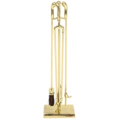 VMC Solid Brass Fireplace Tools