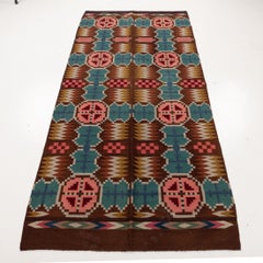 Vintage Swedish Kilim, 1970s