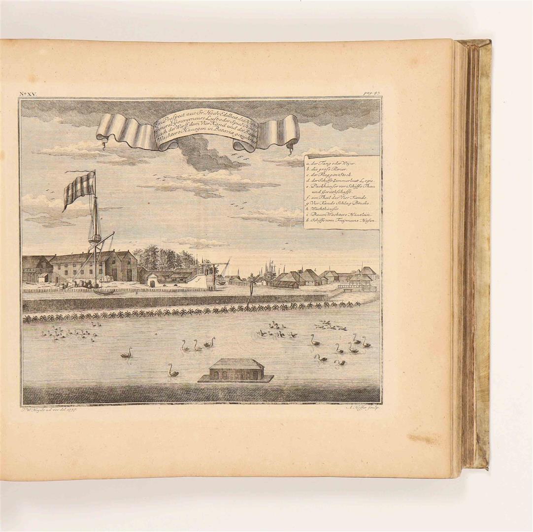 Atlas VOC de l'Afrique et des Indes orientales par J.W. Heydt, Homann Heirs, 1744 en vente 3