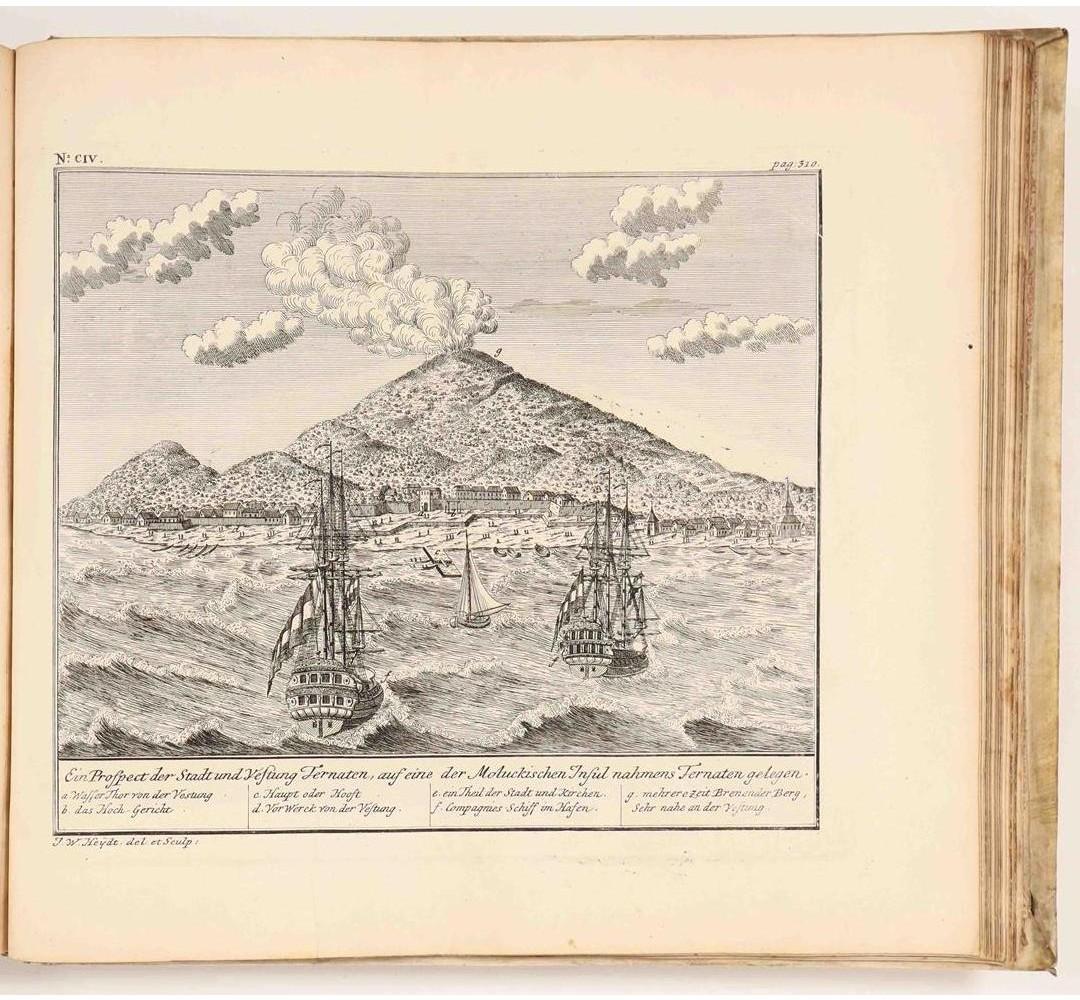 Atlas VOC de l'Afrique et des Indes orientales par J.W. Heydt, Homann Heirs, 1744 en vente 4