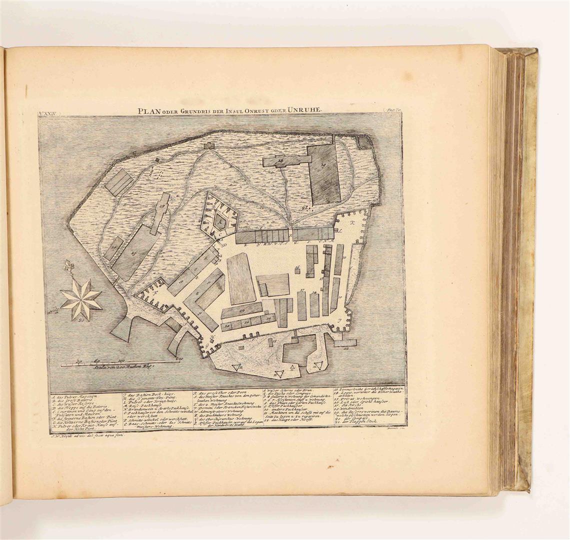 Atlas VOC de l'Afrique et des Indes orientales par J.W. Heydt, Homann Heirs, 1744 en vente 1