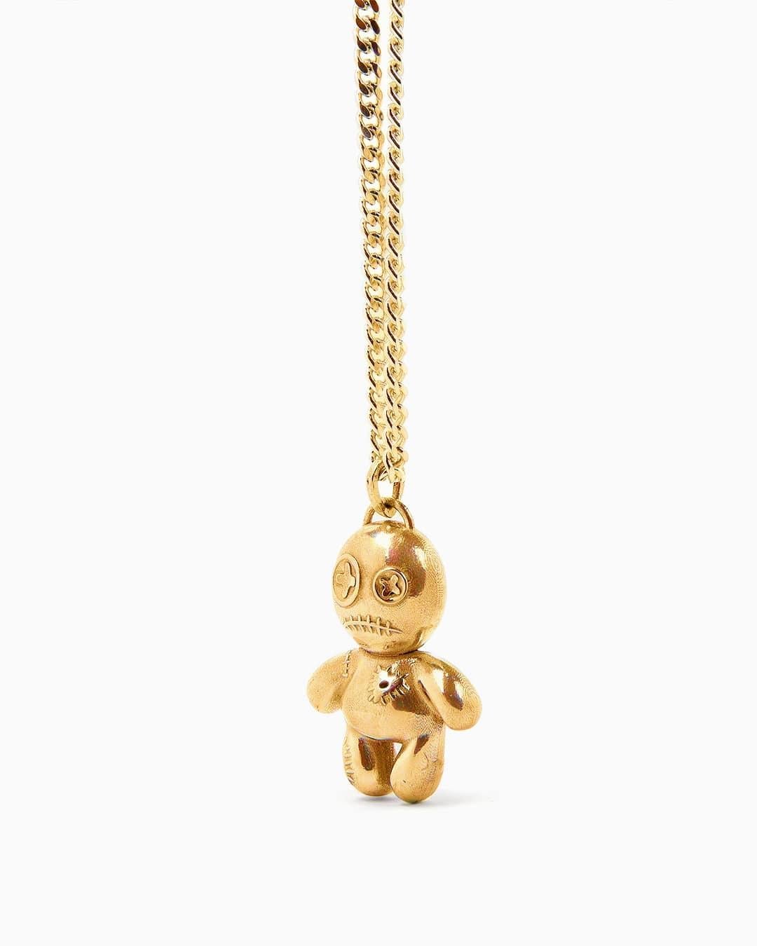 voodoo doll necklace