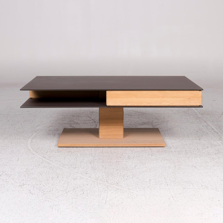 Voglauer V Montana Wood Coffee Table Brown Glass With Drawer For Sale At 1stdibs Dieser spiegel fügt sich mühelos in jeden dielenbereich ein. voglauer v montana wood coffee table brown glass with drawer