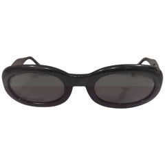 Retro Vogue black sunglasses