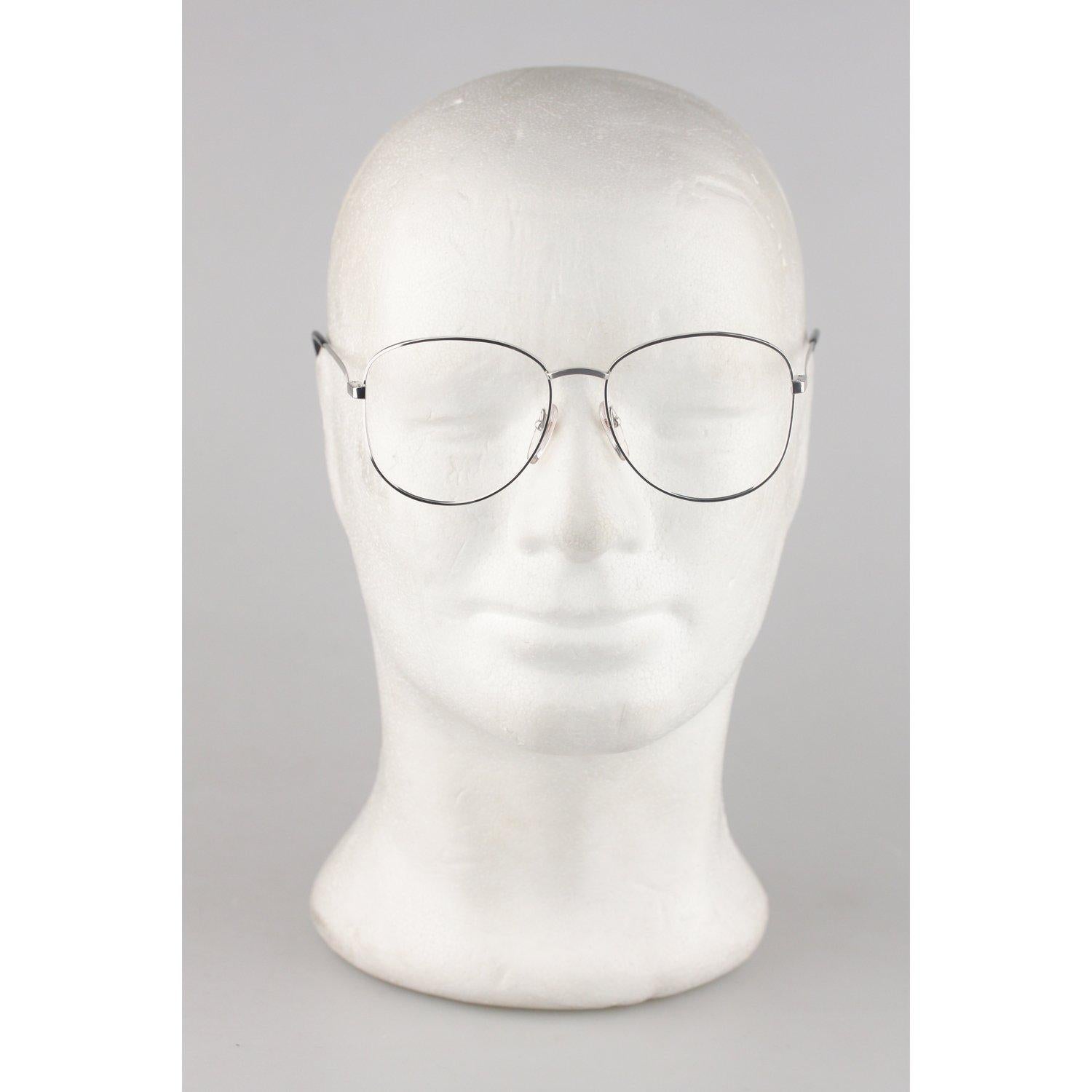 Vogue D'Or by Bausch & Lomb 10K GF White Gold Mint Eyeglasses Mod 512 In Good Condition In Rome, Rome