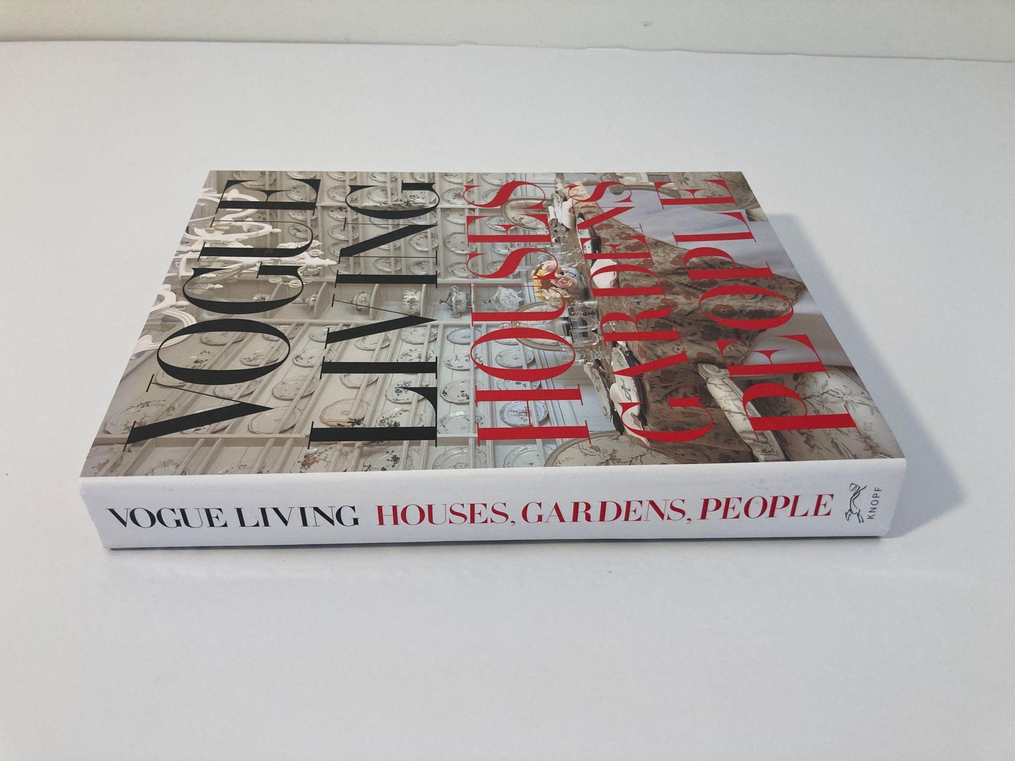 Américain Livre « Vogue Living Houses Gardens People » (Les gens des maisons de jardin) de Hamish Bowles, première édition en vente
