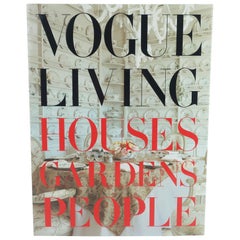 Vogue Living: Houses, Gardens, People Coffee Table Book, 2015