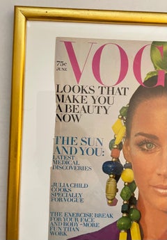 Vogue Magazine June 1969 Issue Framed Cover