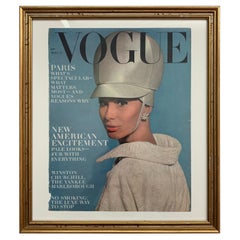 Vogue Magazine, couverture encadrée, septembre 1963
