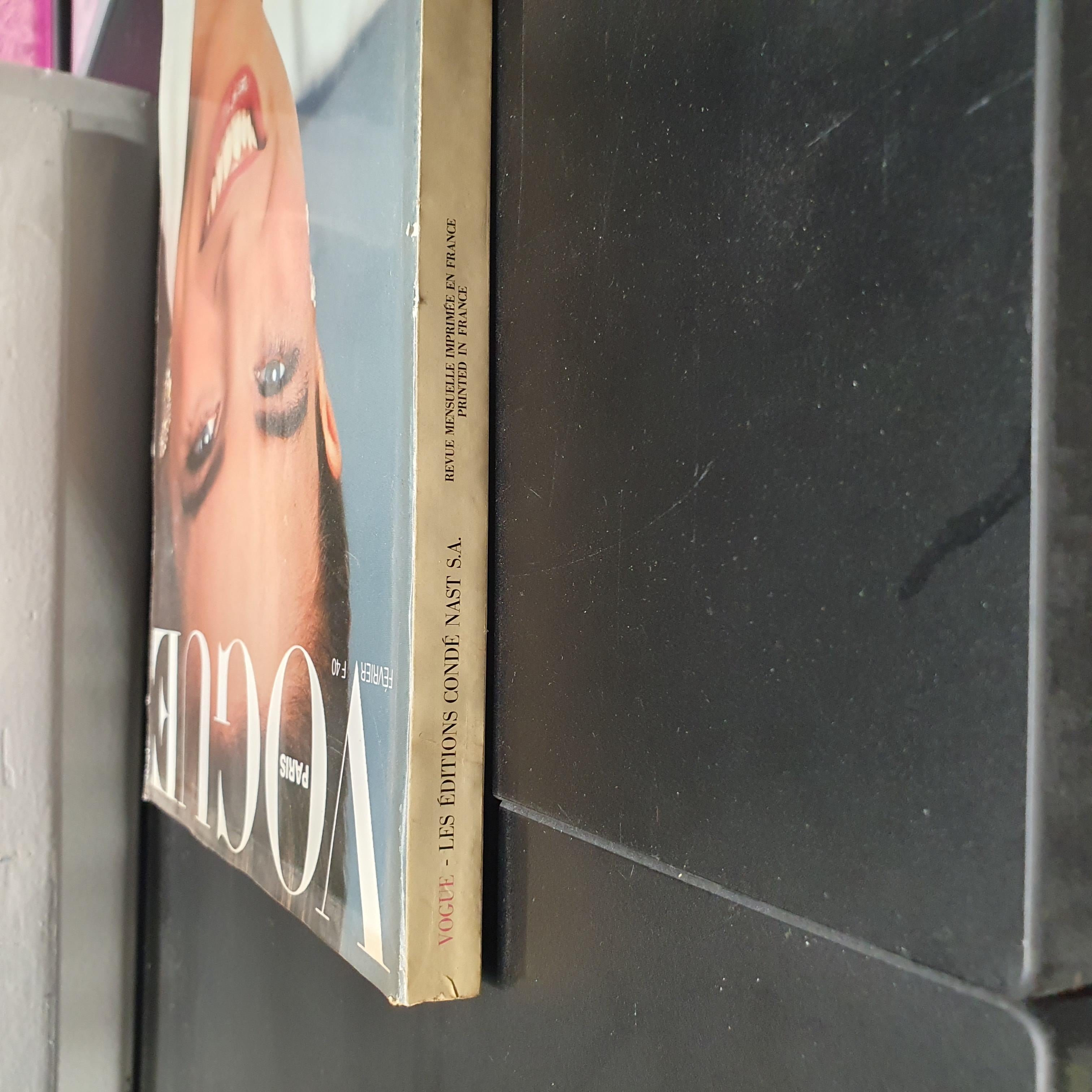 Vogue Paris magazine février 1986 en vente 2