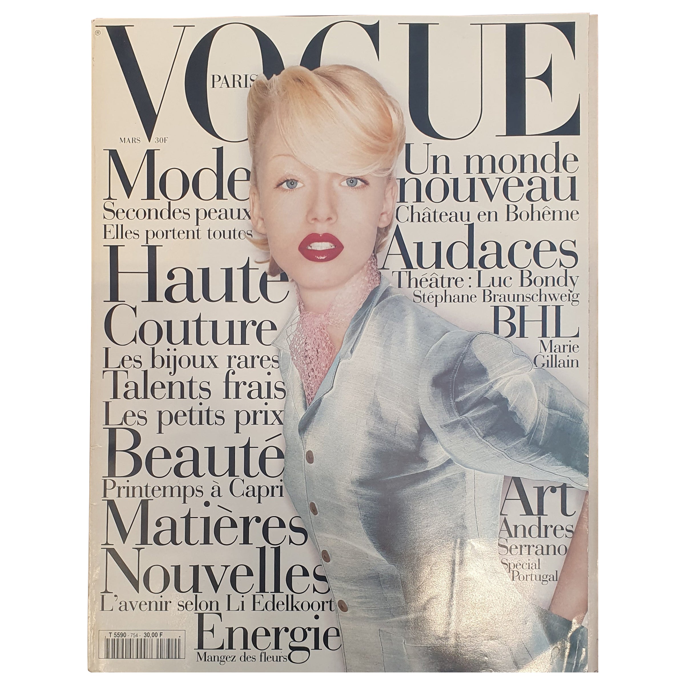 Vogue Paris magazine march 1995