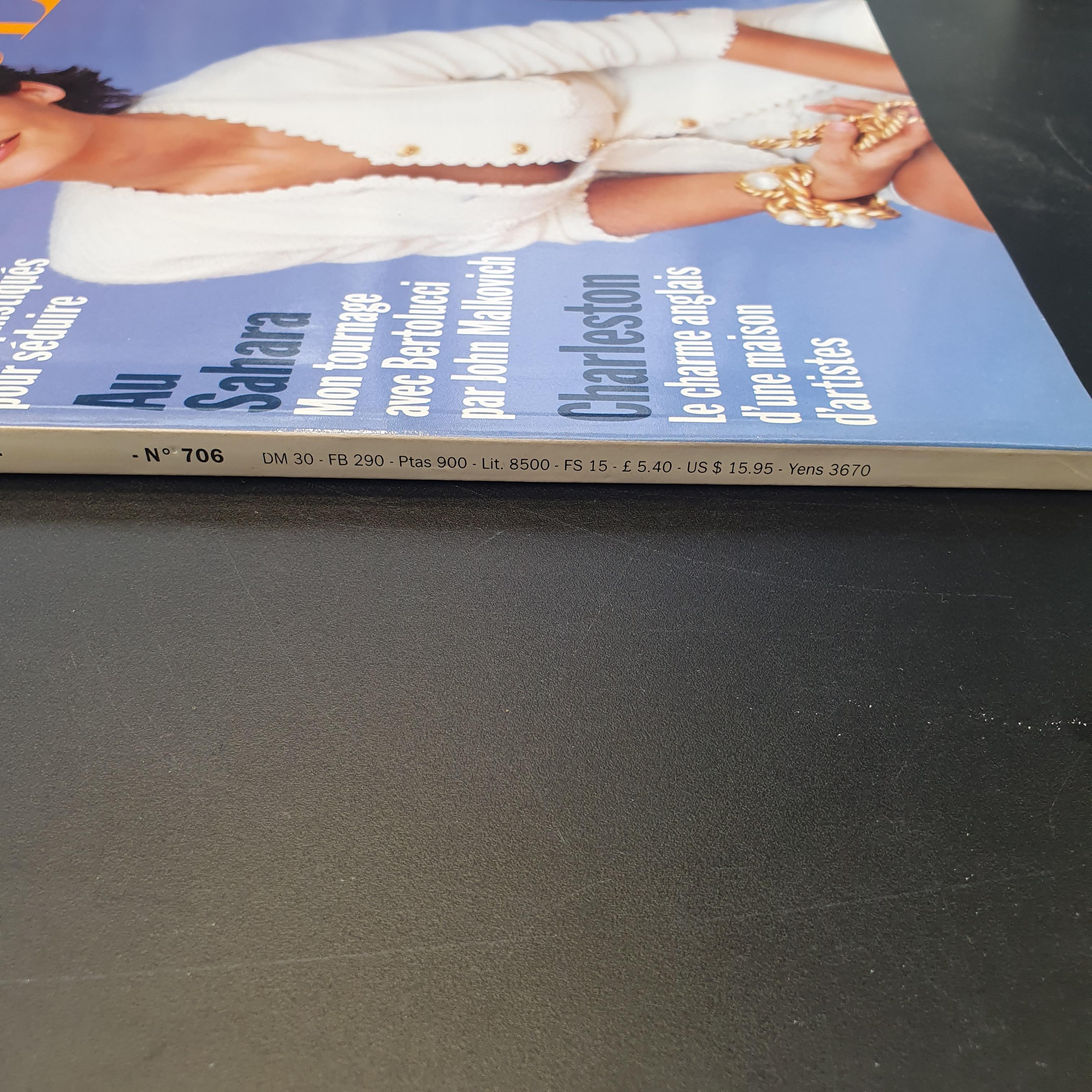 Revista Vogue París mayo 1990 Papel en venta