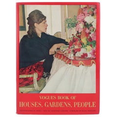 Vogue's Book of Houses, Gardens, People With Photography by Horst