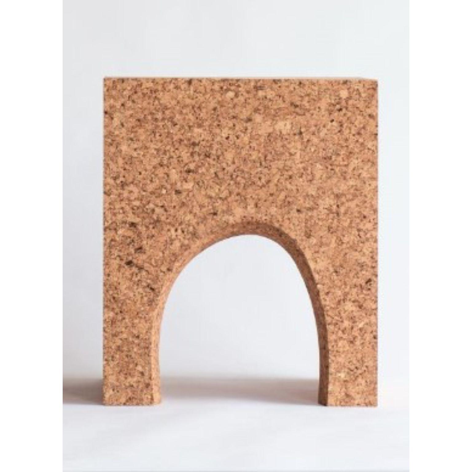 Void 03 by DMNTS Design
Dimensions: 42 x 39 x 50 cm
Materials: Quercus suber cork
Unique Piece

Also available in set of two

Void 03 is a multipurpose object based on the analysis of the void space of the “domus de janas” Genna Salixi, an