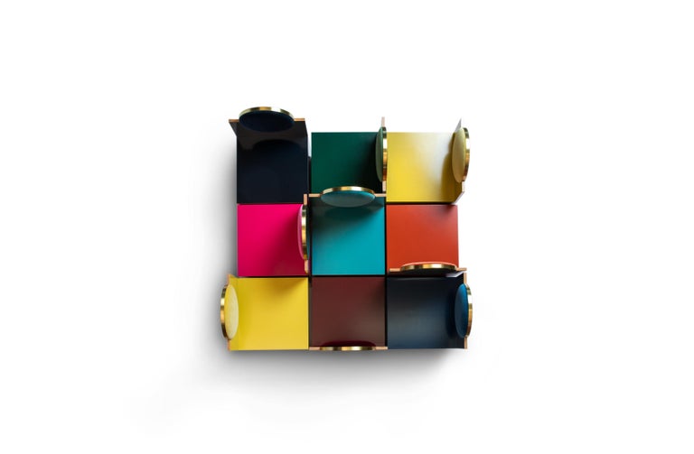 Void Chair in Indigo from the Qualia Collection by Azadeh Shladovsky