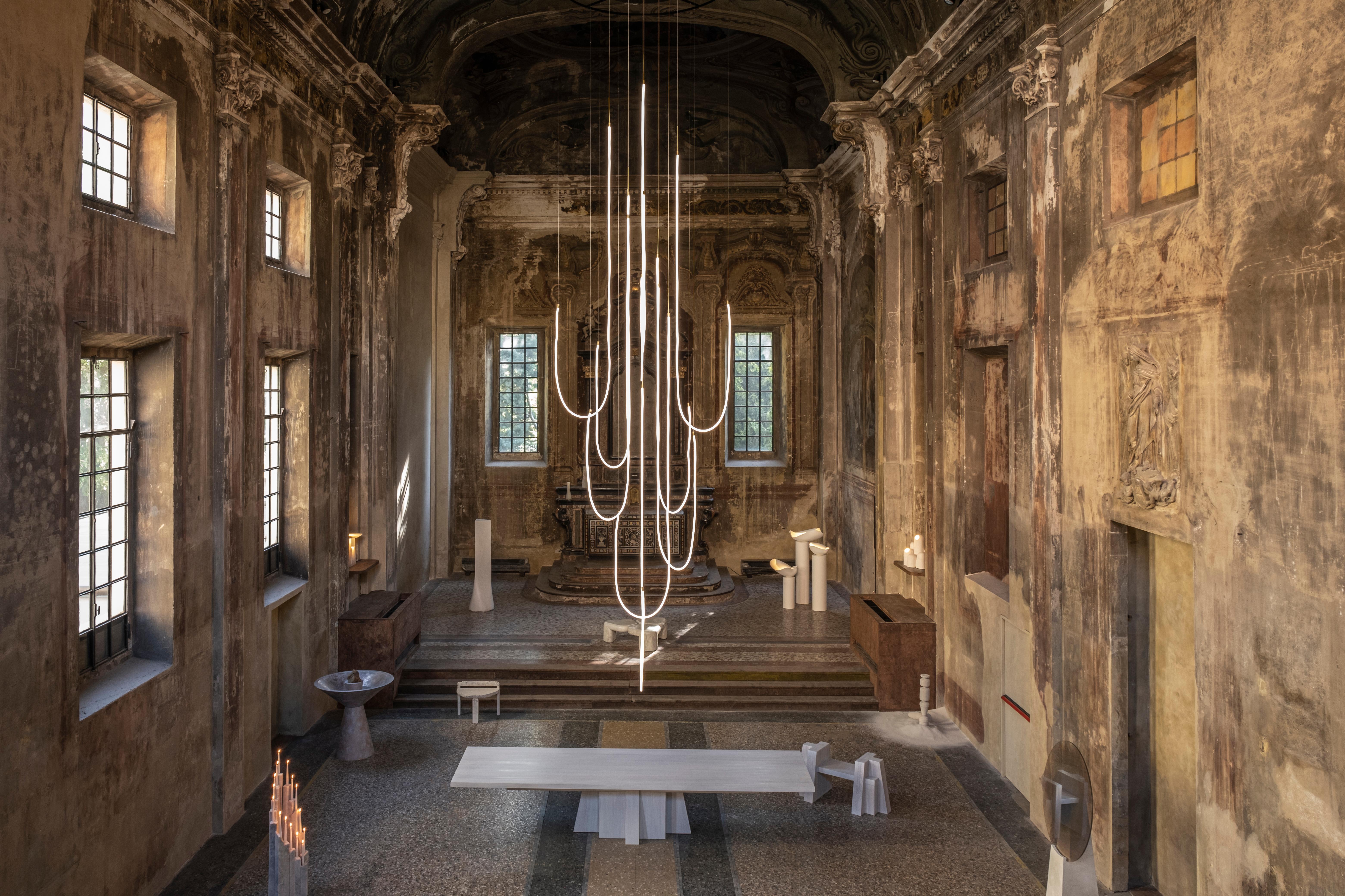 Void Floor Mirror by Boldizar Senteski In New Condition For Sale In Geneve, CH
