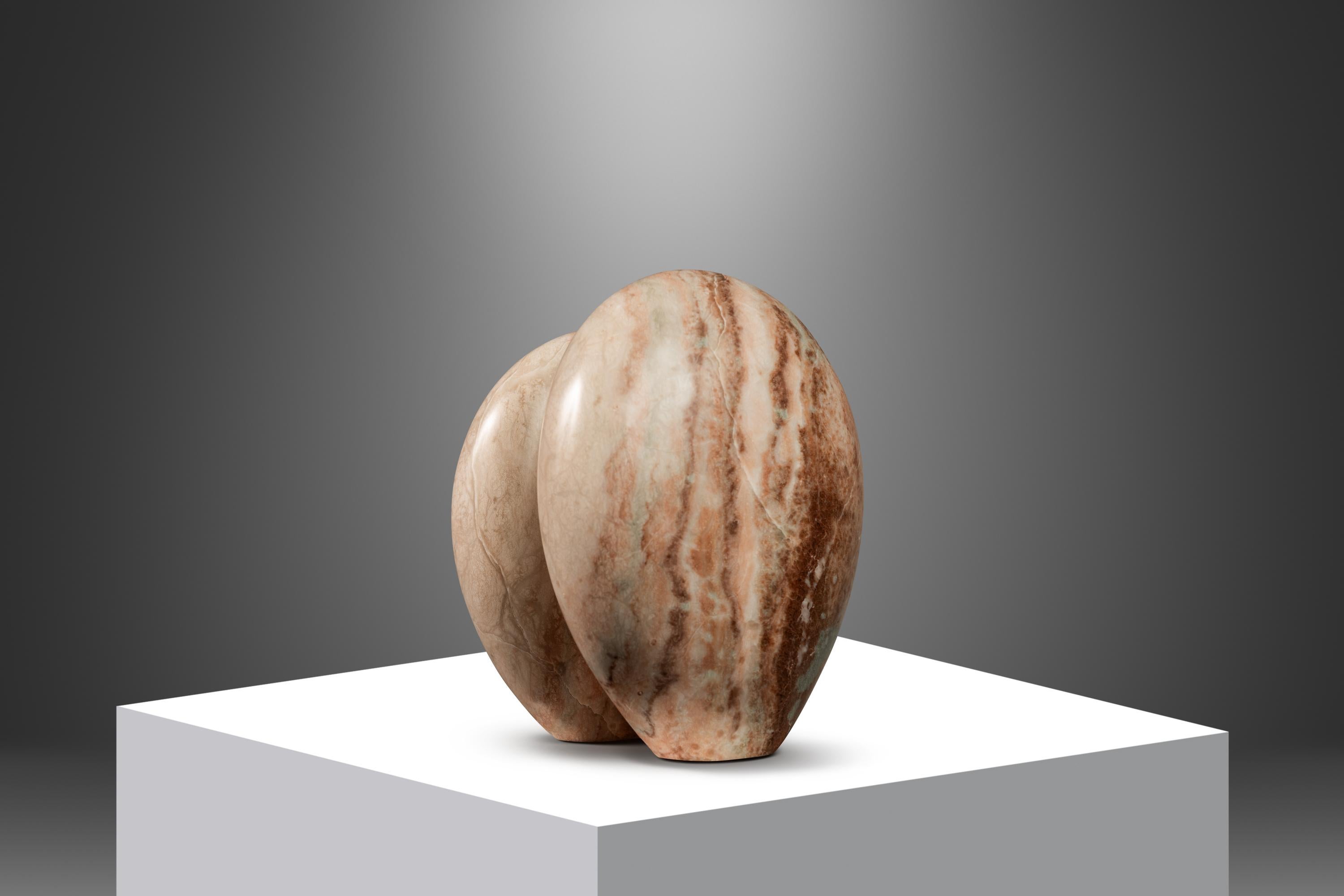 Organico moderno Scultura in alabastro 