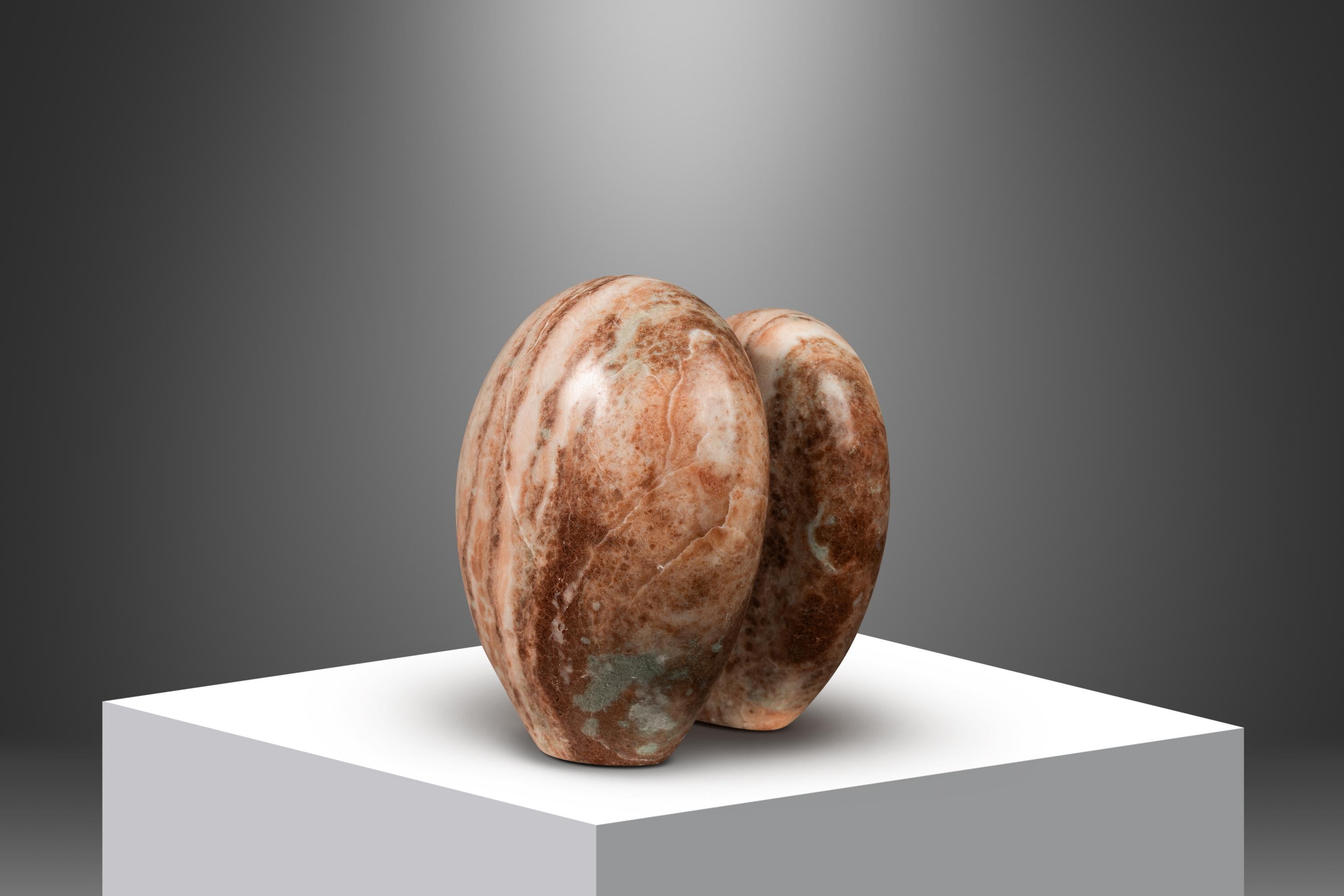 Americano Scultura in alabastro 