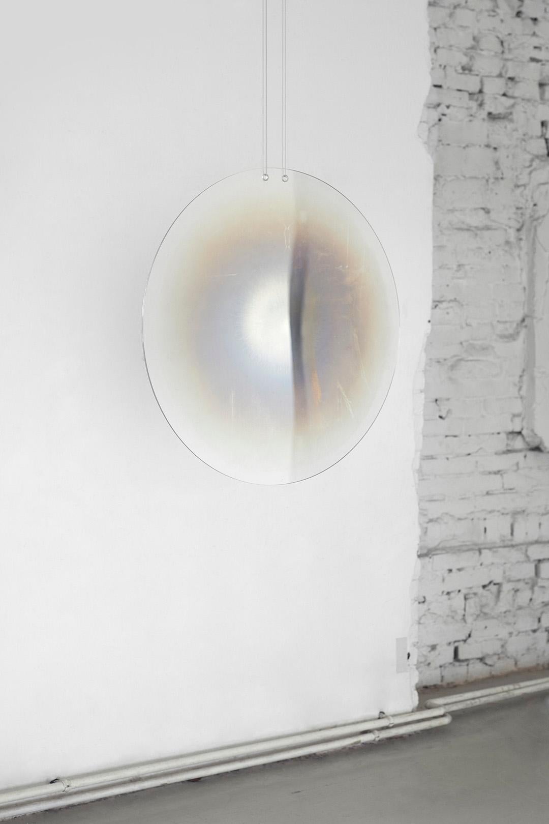 Hungarian Void Mirror by Boldizar Senteski For Sale